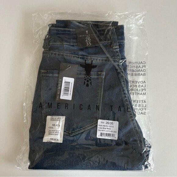 American Tall - Women's Sarah Mid Rise Skinny Tall Jean. Size: 26Wx35L. NIB. - Picture 2 of 16